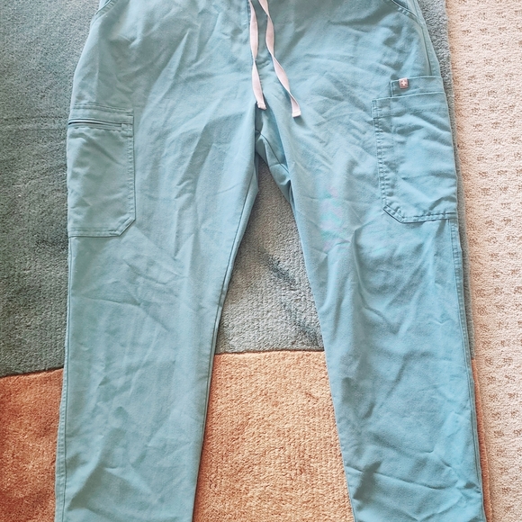 Figs Pants - Figs PO#1367 YOLA  Scrub Pants with Drawstring Elastic Waist